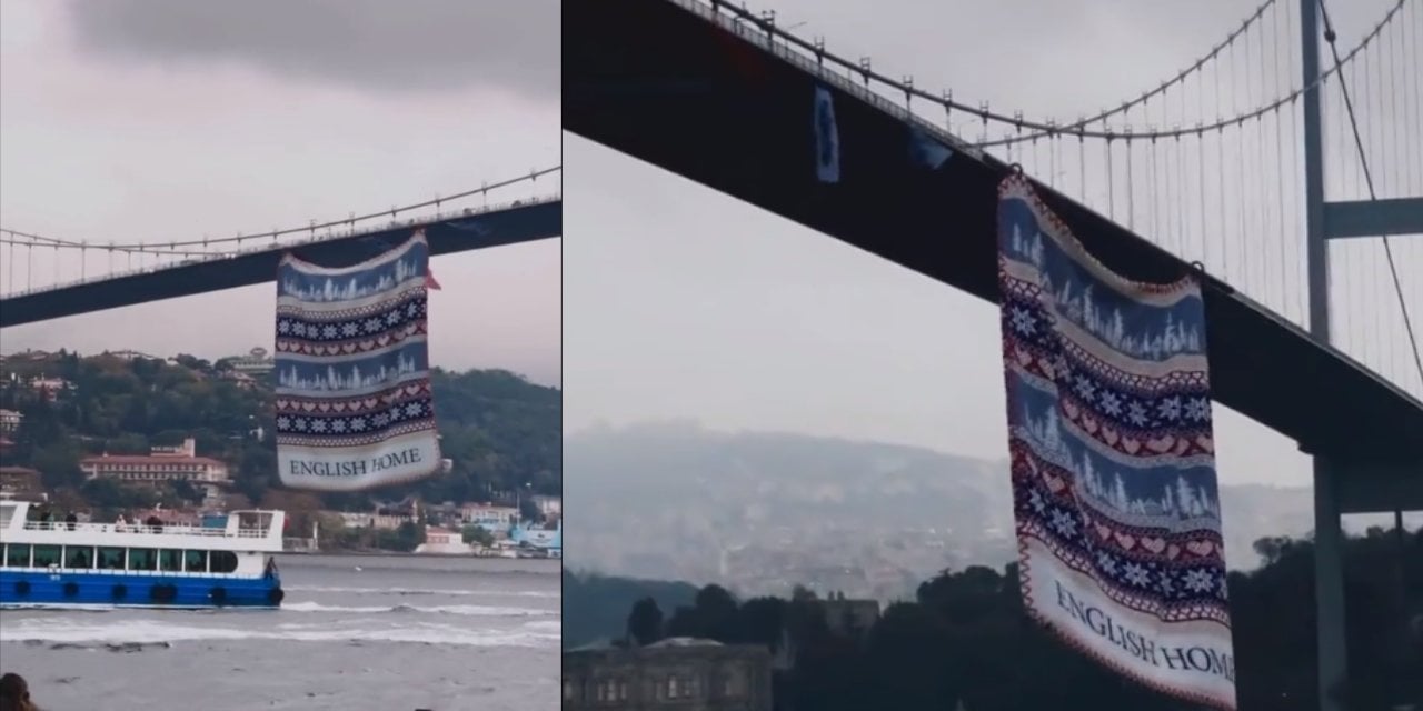 Köprüye Battaniye Astıran Reklamla İlgili Flaş Gelişme