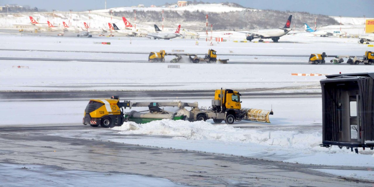 İstanbul Havalimanı'nda Kara Kış Hazırlığı