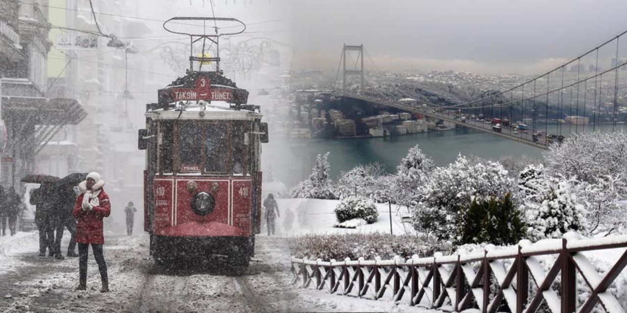 İstanbul'a Kar Yağışı İçin Geri Sayım Başladı! O Tarihte 'Çok Yoğun' Geliyor...