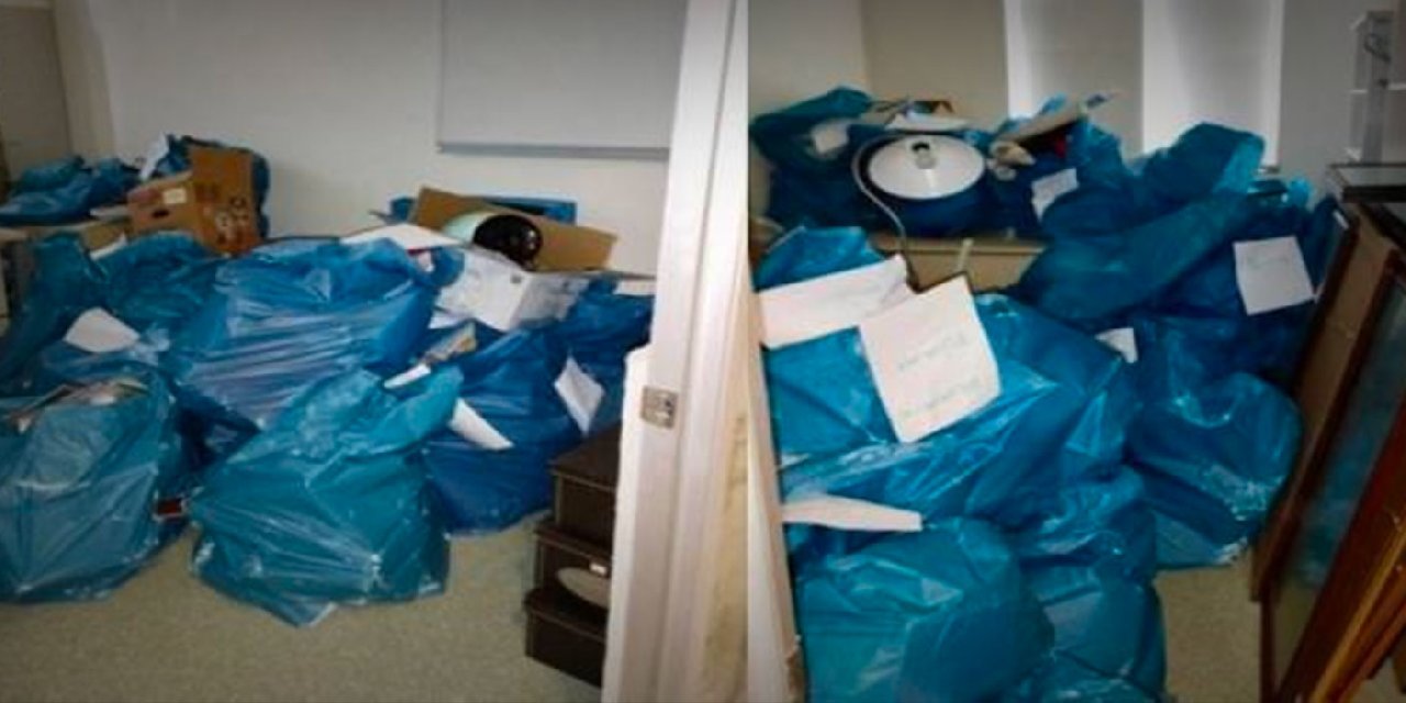 "İşte Bu Da Oldu" Sözleriyle Paylaştı: Boğaziçi Üniversitesi Laboratuvarını Çöp Poşetleriyle Boşalttılar