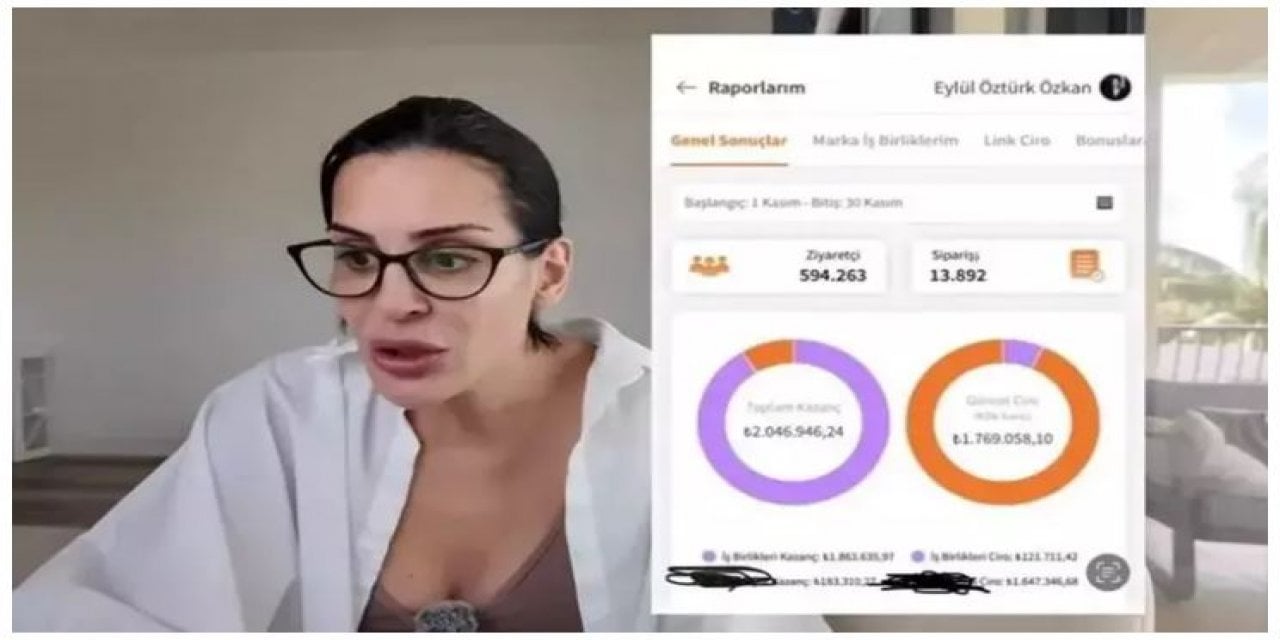 Aylık Kazancını Açıklayan Eylül Öztürk Photoshop Mu Yaptı?