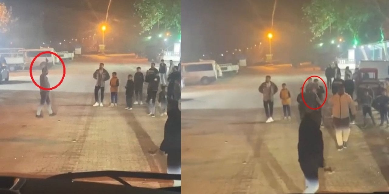 Yolu Kapatıp Havaya Ateş Açtılar