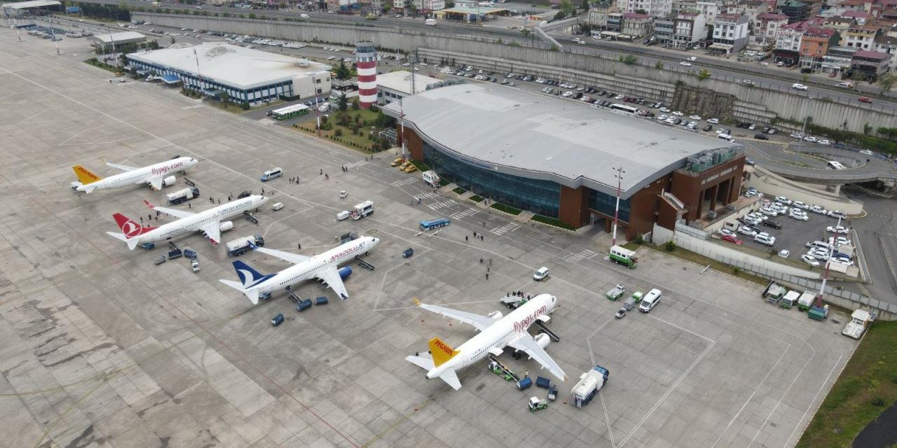 Trabzon Havalimanı Geçici Süreyle Uçuşlara Kapatılacak
