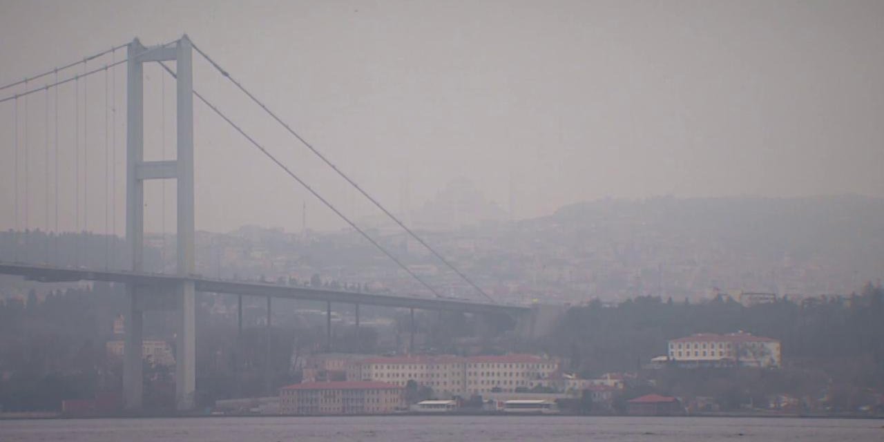 İstanbul'da Rüzgar Durunca Hava Kirliliği Zirve Yaptı
