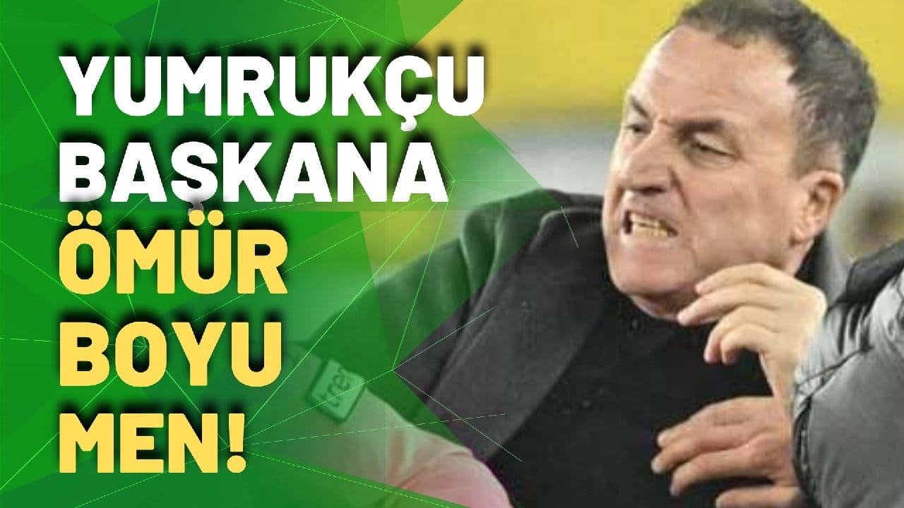 Beklenen Ceza Geldi: Faruk Koca Ömür Boyu Men Edildi!