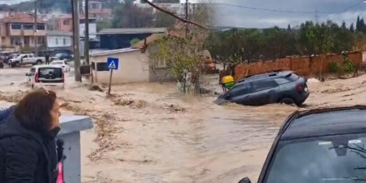 O İli Sağanak Vurdu! Yollar Göle Döndü