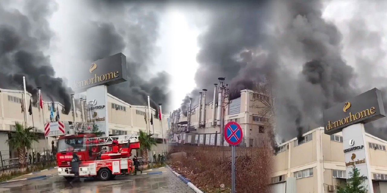 Bursa'da Korkutan Yangın: Pek Çok Noktadan Görülüyor!