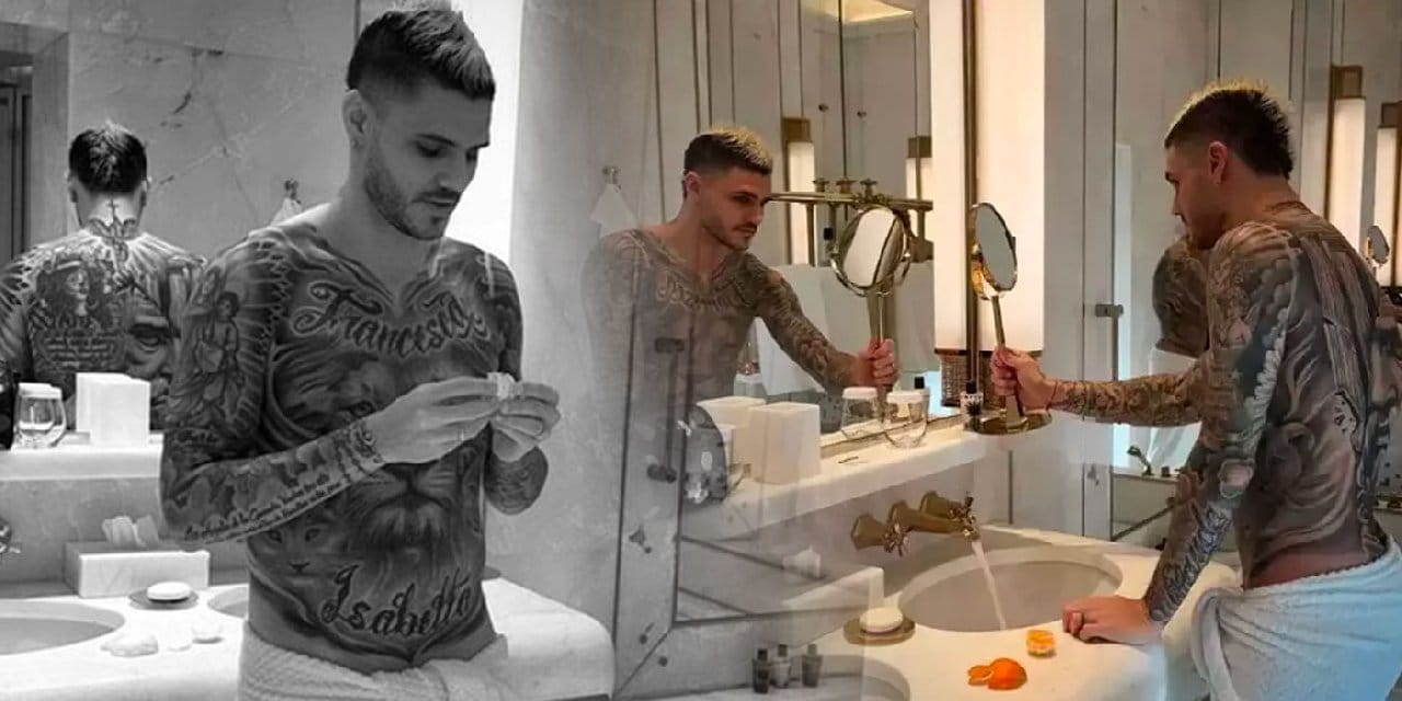 Icardi kilo aldı söylentilerine soyunarak yanıt verdi