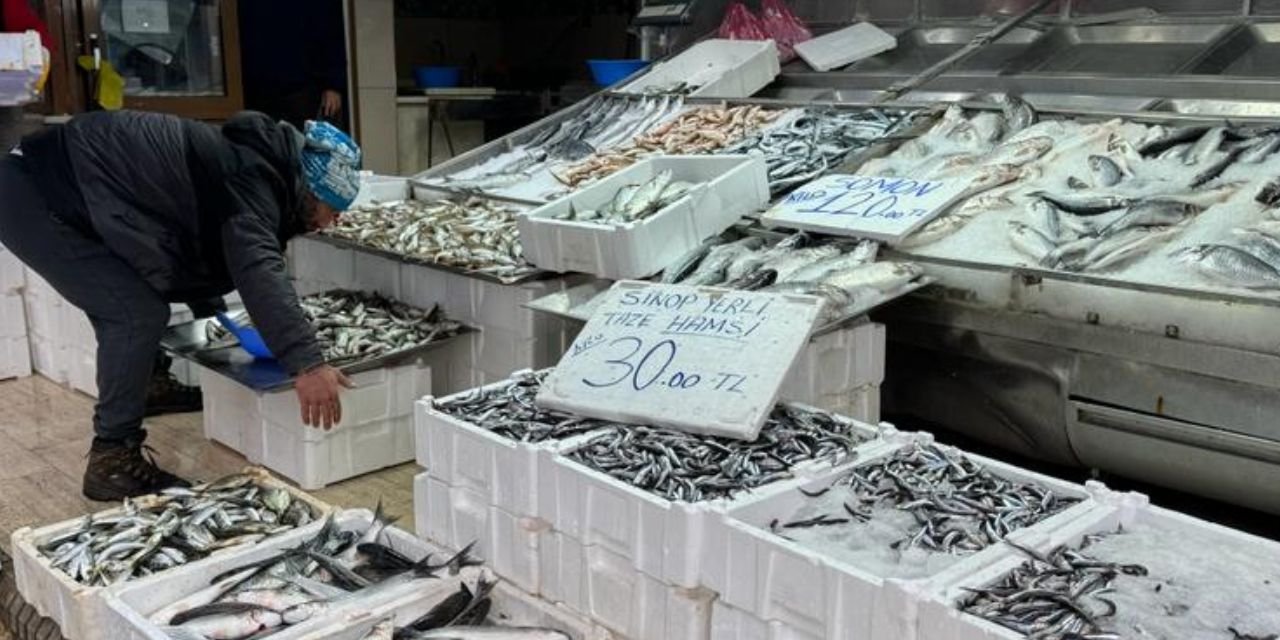 Kar Yağışının Getirdiği Fırsat! Tezgahlarda Balık Bolluğu, Fiyatlar Düştü