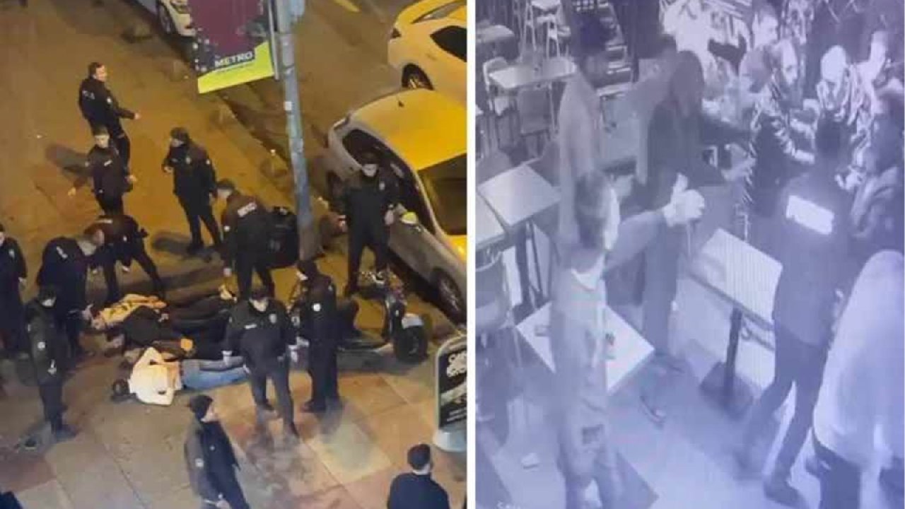 Bayrampaşa’da polis ile kafe çalışanları arasında kavga