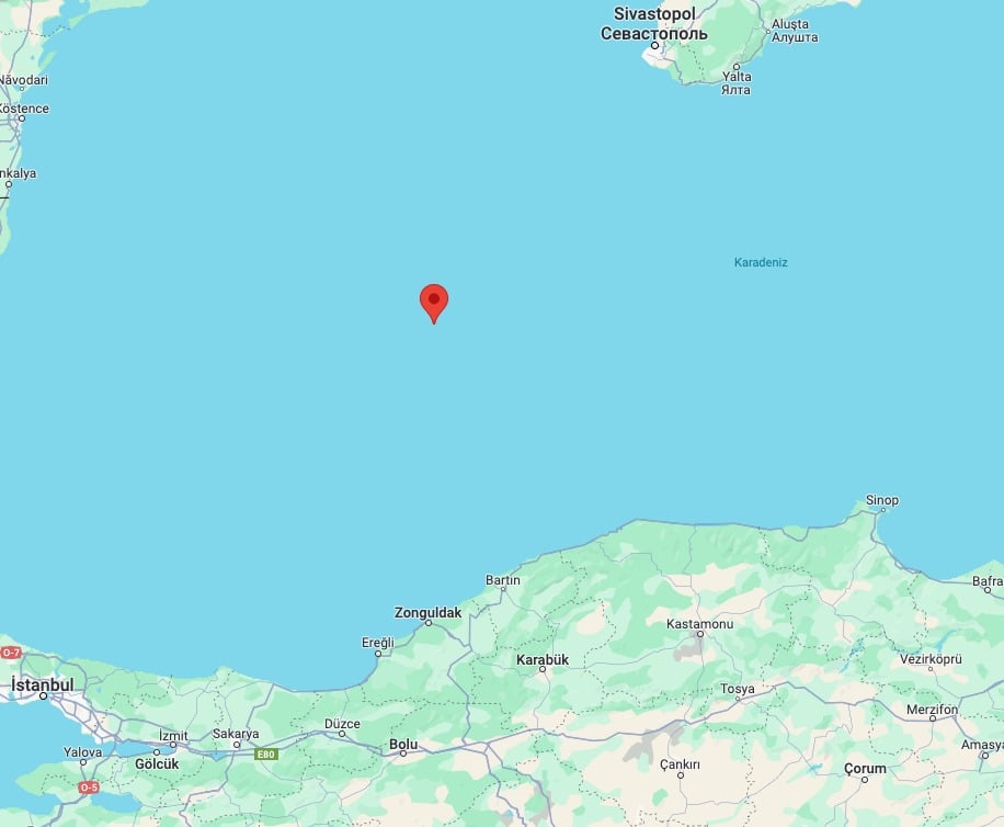 Karadeniz'de Deprem
