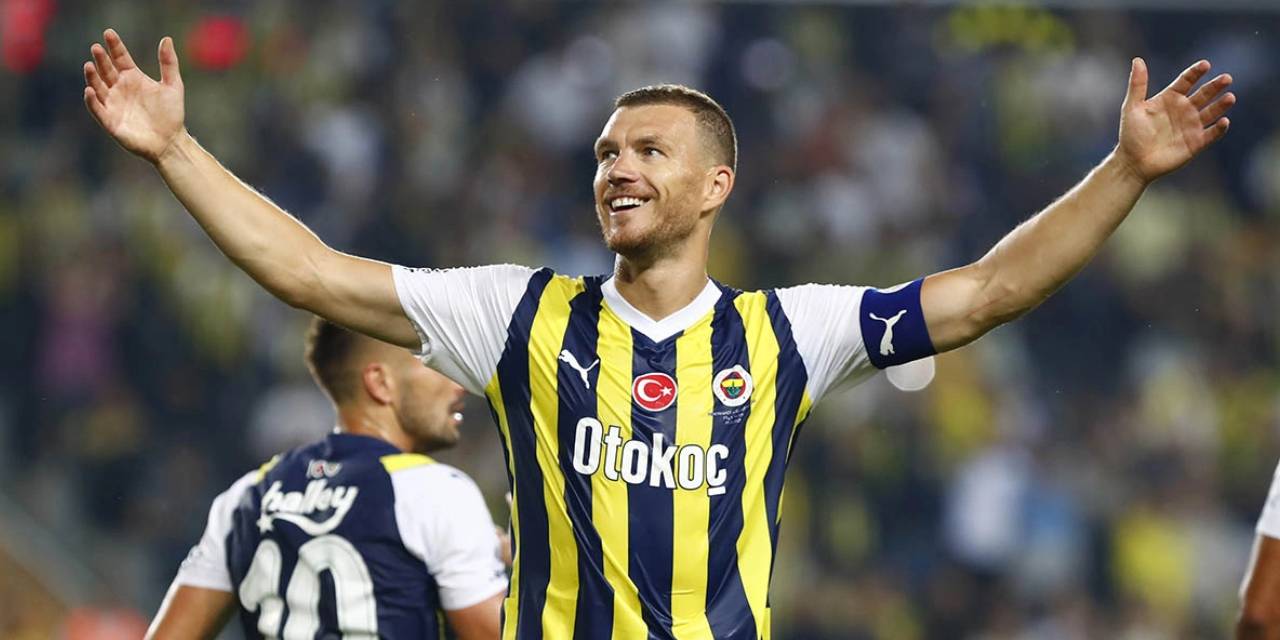 Fenerbahçe'ye Derbi Öncesi Edin Dzeko Müjdesi