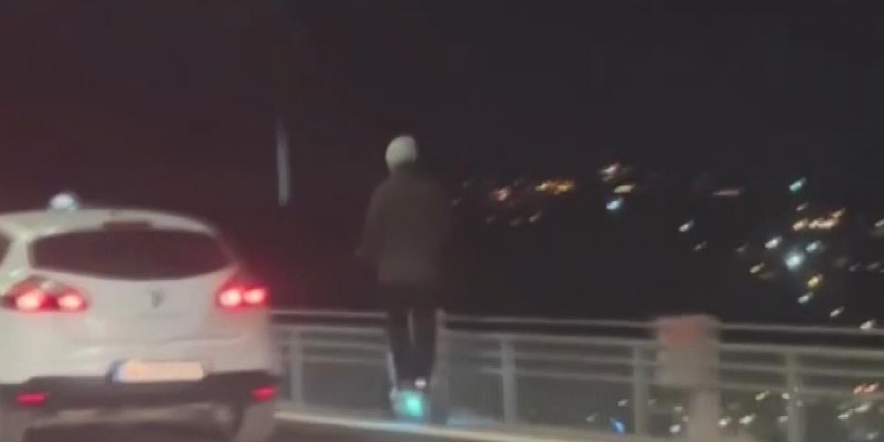 Köprüde Scooter Kullandı: O Sürücü Hakkında Flaş Gelişme