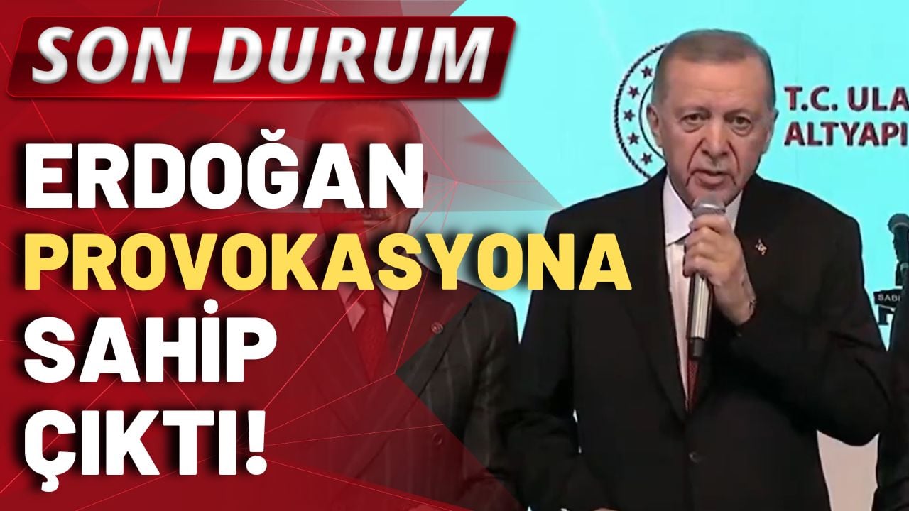 SON DURUM! Erdoğan Özgür Özel'i hedef aldı, provokasyona sahip çıktı!