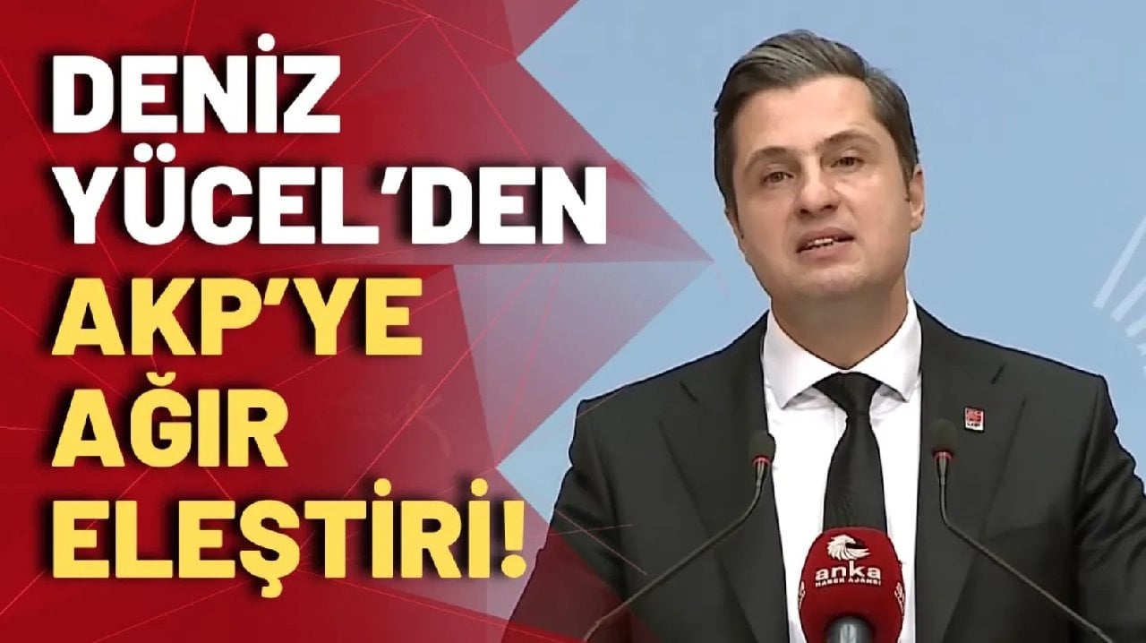 CHP Sözcüsü Deniz Yücel'den Erdoğan'ı kızdıracak sözler!