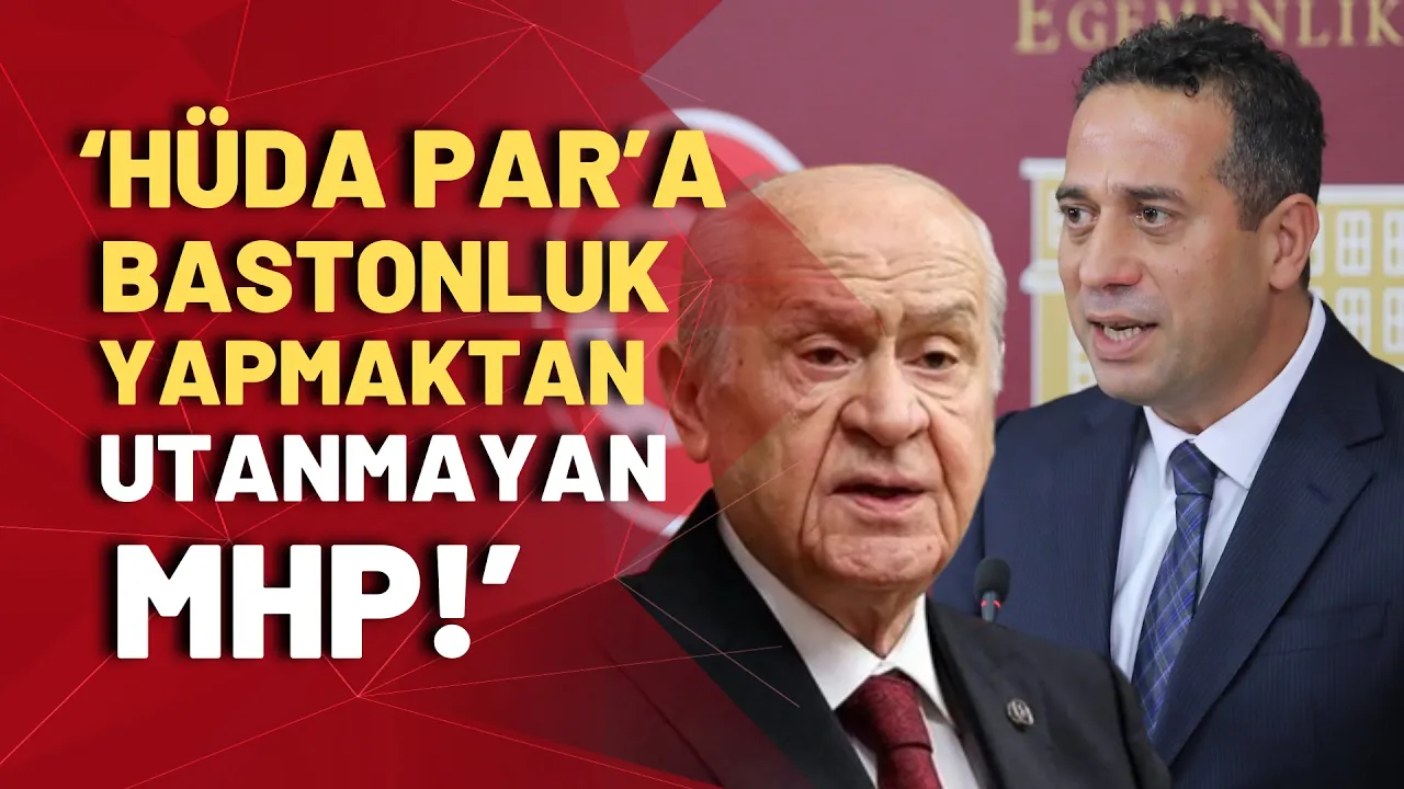 CHP'li Başarır gazeteleri gösterdi, Bahçeli'nin Erdoğan'a ettiği sözleri hatırlattı!