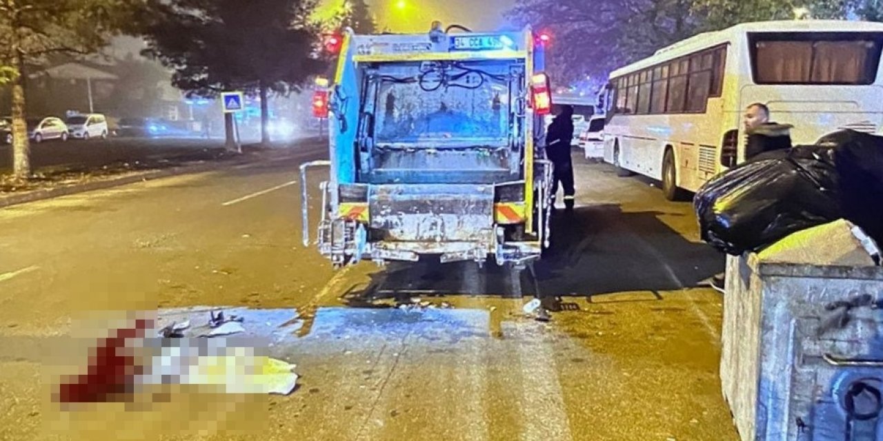 Çöpleri Boşaltırken Taksi Çarpan İşçi Öldü Taksici Kaçtı!