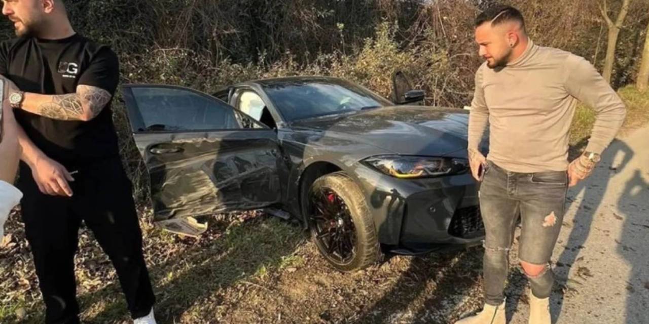 Gökhan Çıra trafik kazası geçirdi: Kendisi yaralı, arabası bu hale geldi