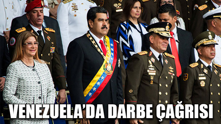 Venezuela'da darbe çağrısı