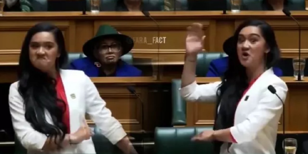 Meclis'te 'Haka' Dansı