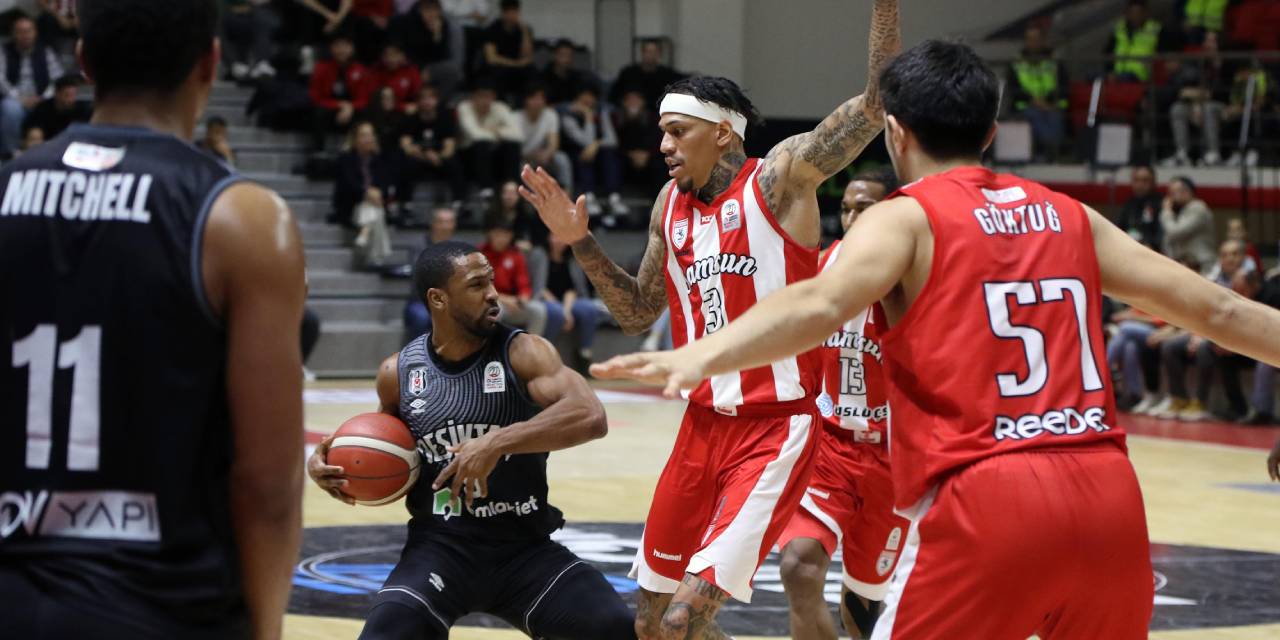 Beşiktaş Samsun'dan Galibiyetle Döndü