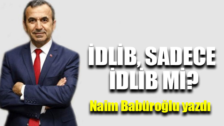 Naim Babüroğlu yazdı..."İdlib, sadece İdlib mi?"