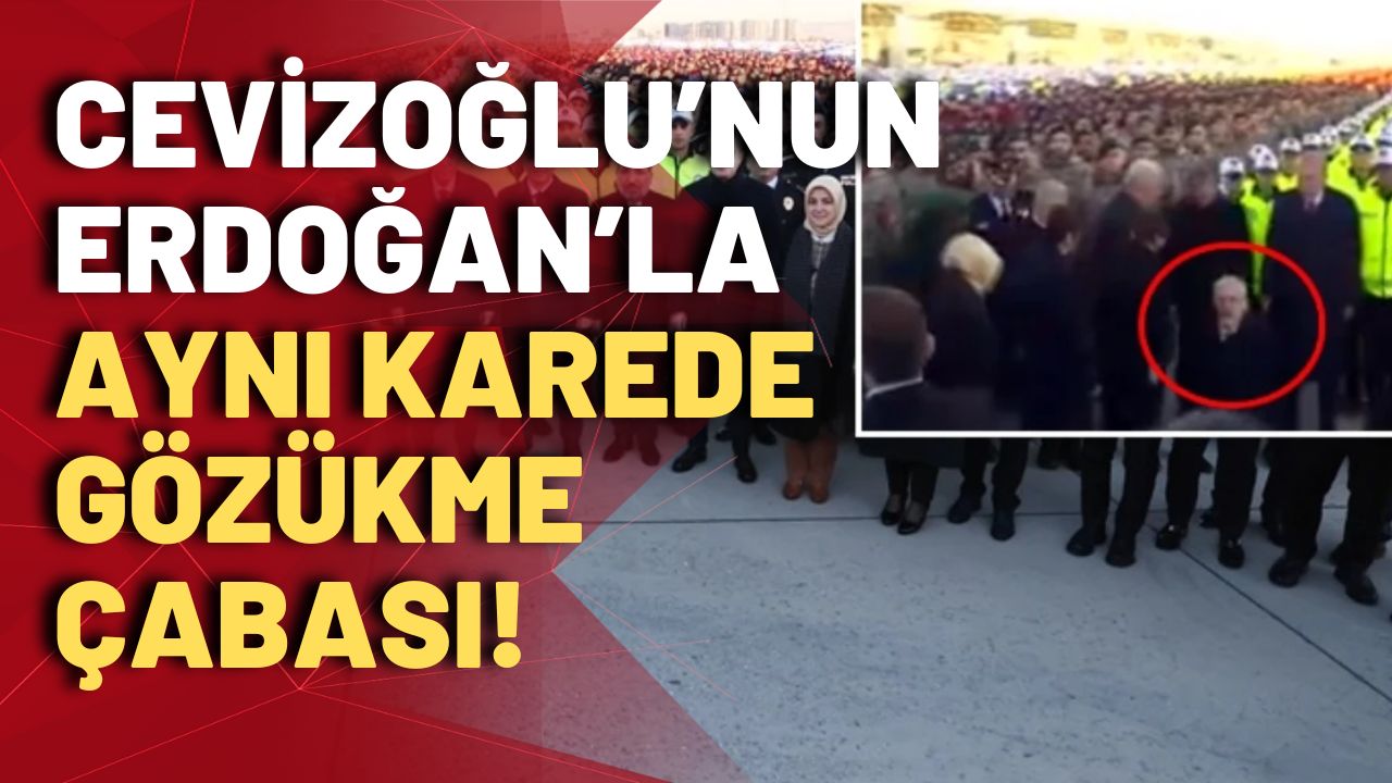 Hulki Cevizoğlu'nun Erdoğan'la aynı karede görünme çabası gündem oldu!