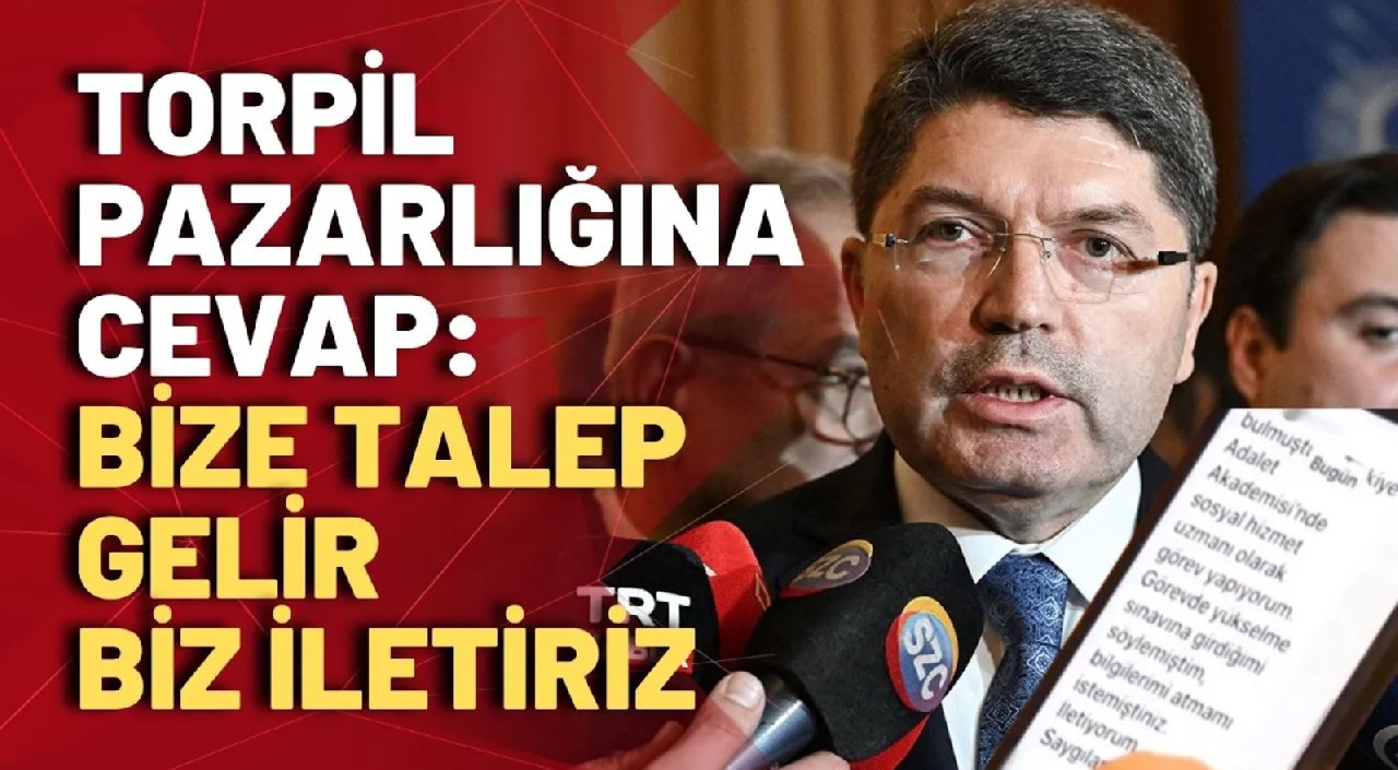 Gündem olan 'Torpil' skandalında Bakan Tunç ve Yardımcısı Can'dan itiraf!