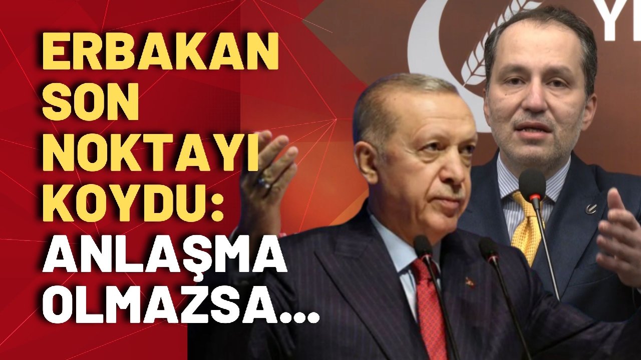 Fatih Erbakan, Erdoğan'a resti çekti!