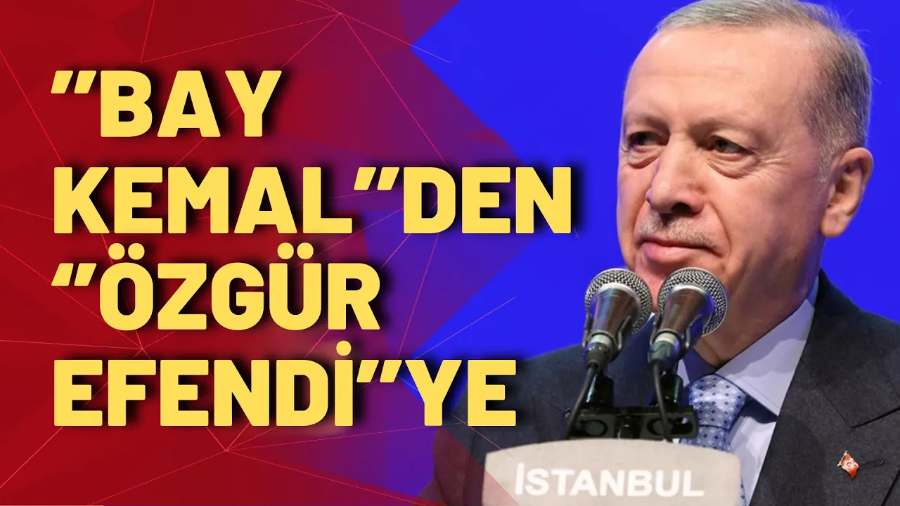 Cumhurbaşkanı Erdoğan'dan Özel'e gönderme: Özgür'ü özgürleştireceğiz!