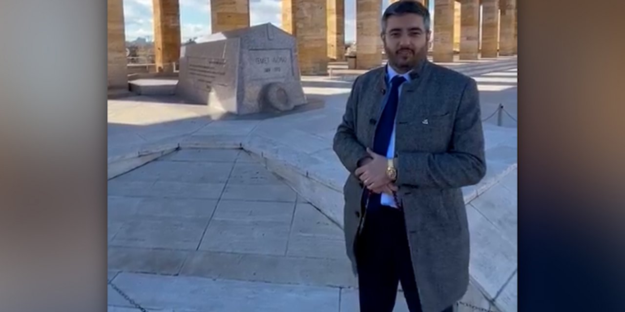 ANAP'lı İsim Anıtkabir'de Mezarı Başında Video Çekti: "Bunun Yüzünden İnsanlar Açlık Çekti”
