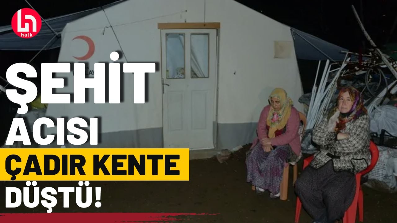 Şehit acısı çadır kente düştü!