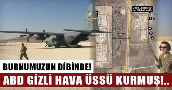 Alman gazetesi ABD'nin Kobani'de gizli hava üssünü ortaya çıkardı!