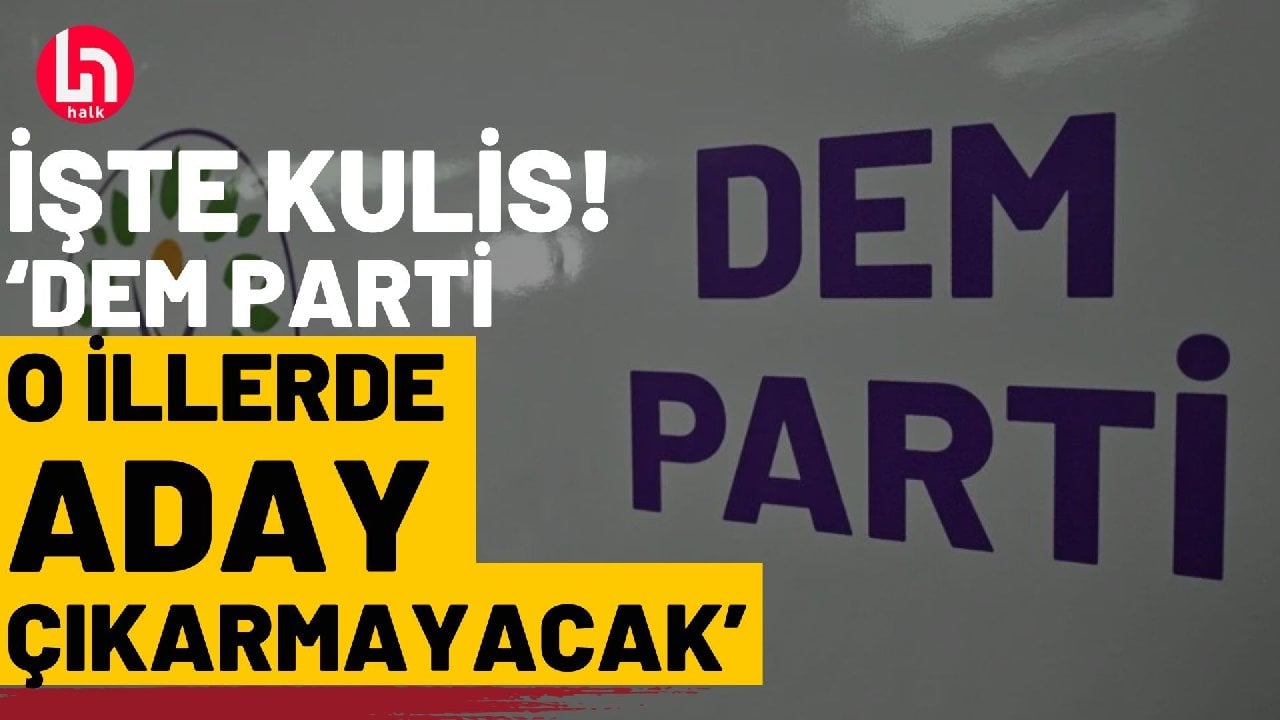 DEM Parti hangi illerde aday çıkarmayacak?