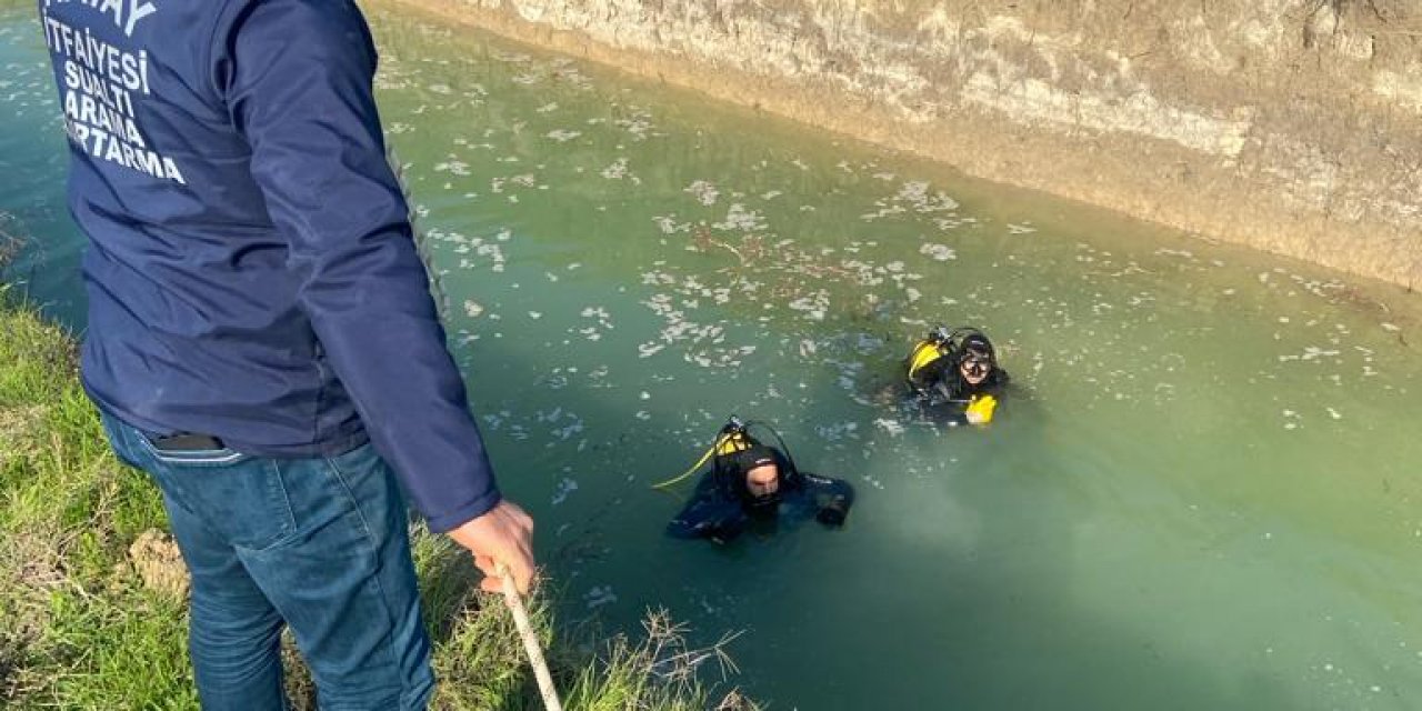 Sınırdaki Sulama Kanalında Erkek Cesedi Bulundu