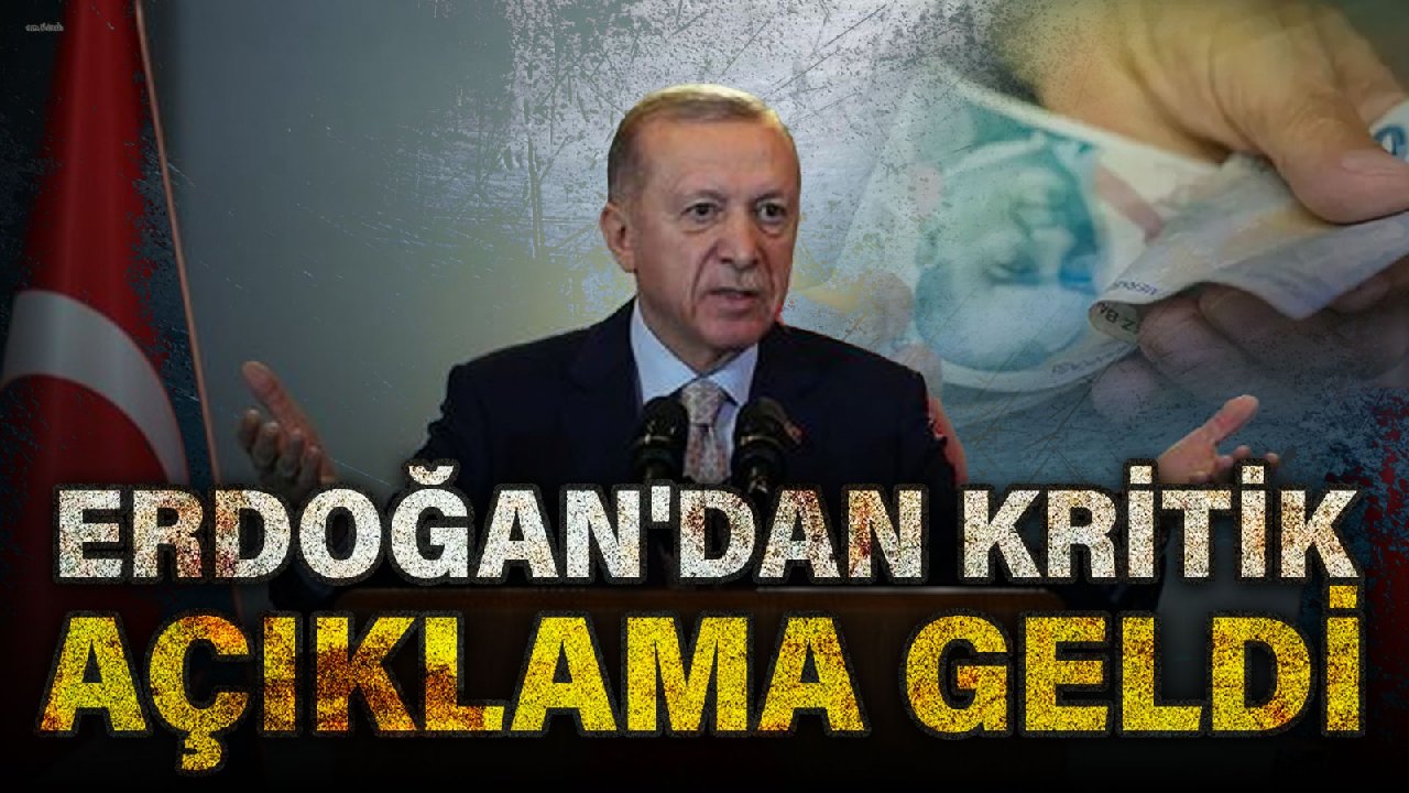 SON DAKİKA! Erdoğan zam oranını açıkladı: Emekliler hayal kırıklığına uğradı!