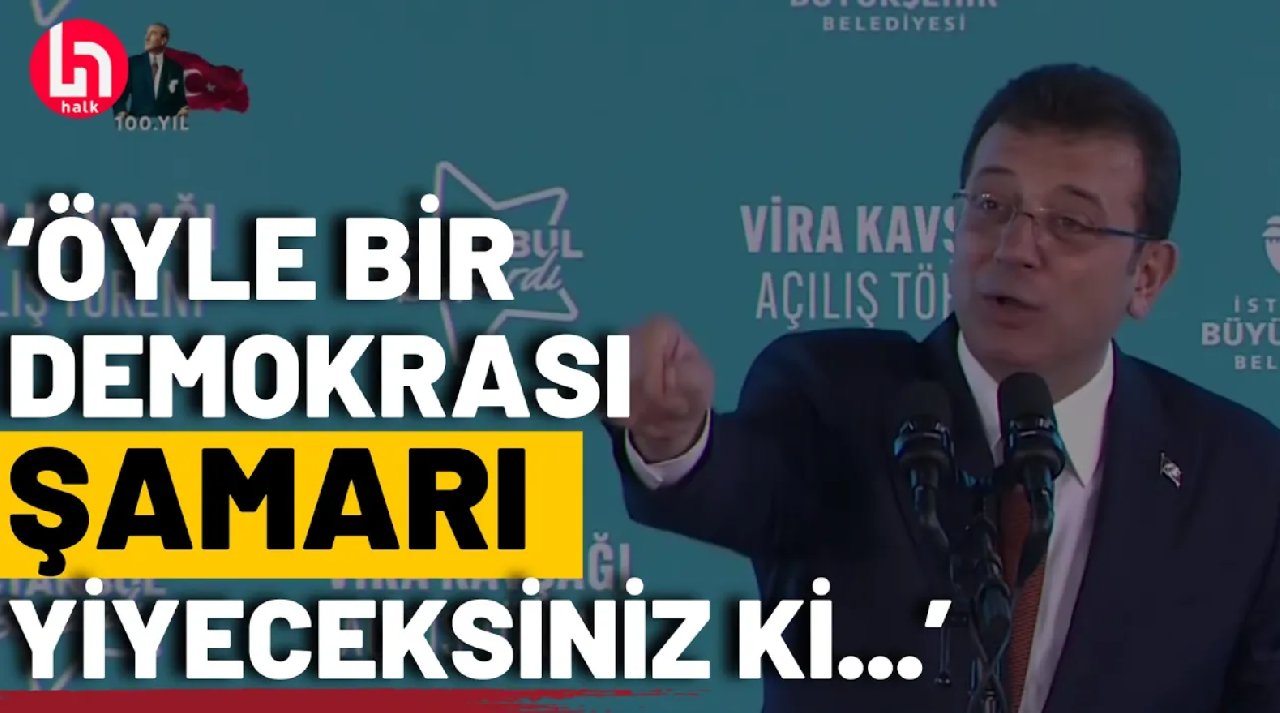 Ekrem İmamoğlu'ndan iktidara sert sözler: O evrakı mecburen imzalayacaksınız!