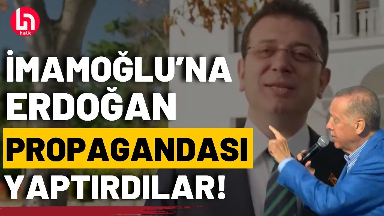 Ekrem İmamoğlu'na yapay zekayla Erdoğan propagandası yaptırdılar!