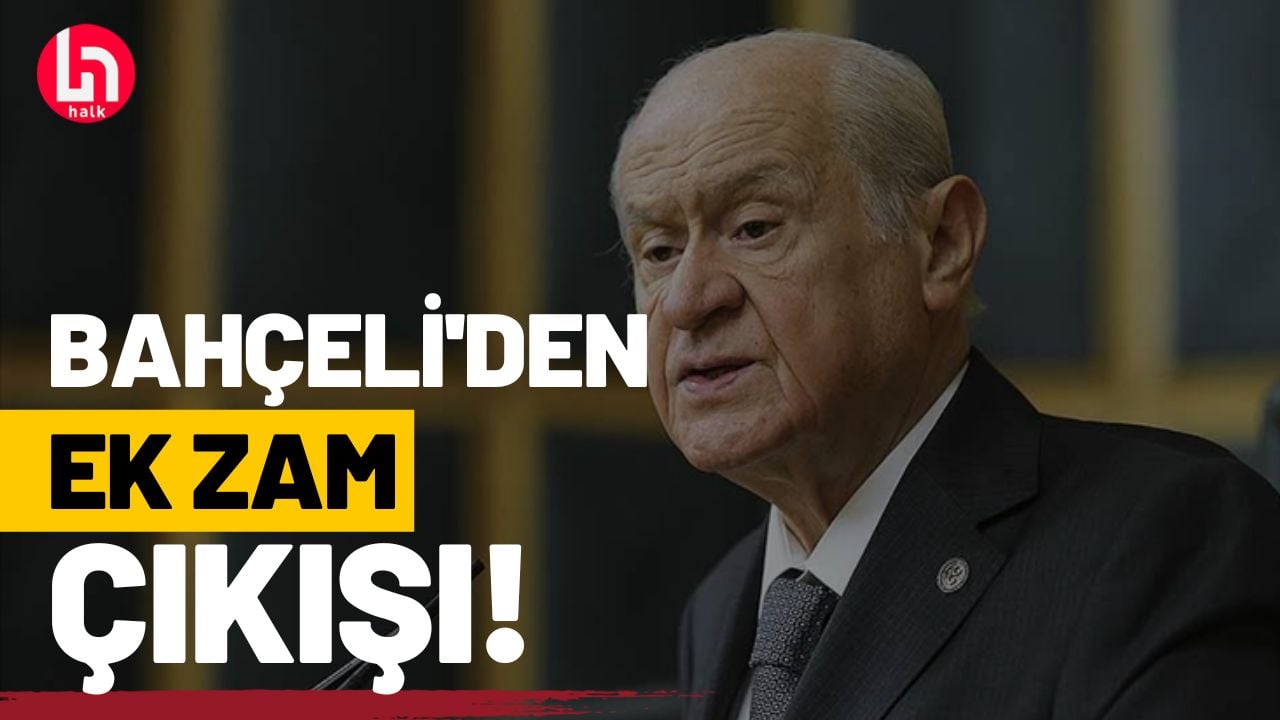 Bahçeli'den emekliye ek zam çıkışı!