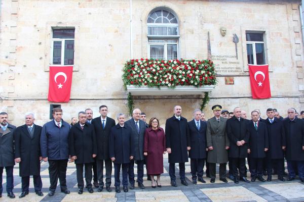 Atatürk’ün Gaziantep’e gelişinin yıl dönümü kutlandı