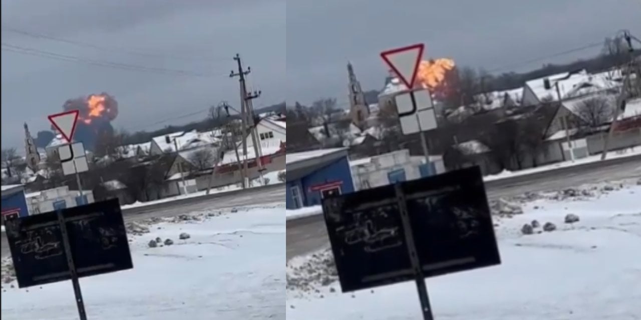 Rusya'da Askeri Uçak Düştü: Tamamı Öldü!