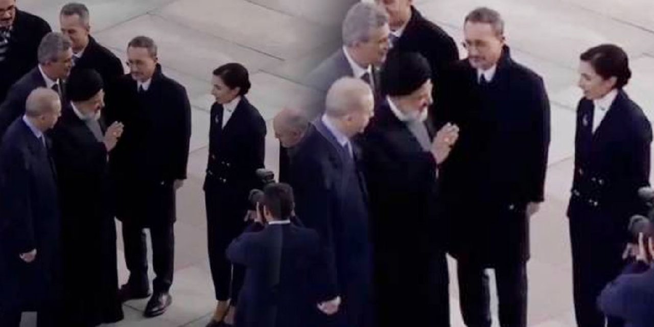 Merkez Bankası Başkanı protokolde yer aldı: İran Cumhurbaşkanı Hafize Gaye Erkan'ın elini sıkmadı