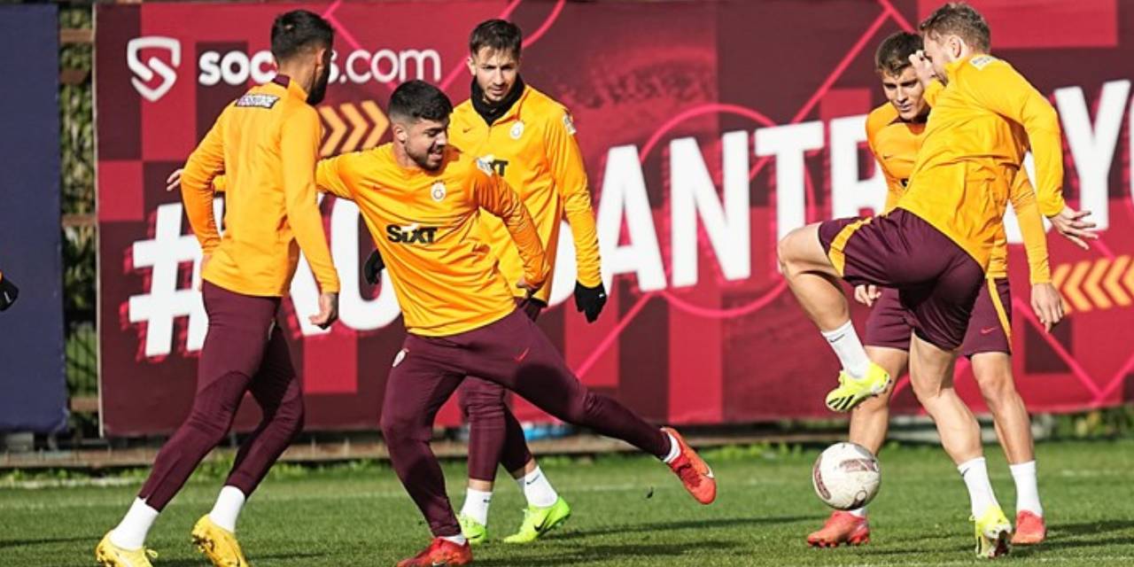 Galatasaray, Gaziantep FK maçının hazırlıklarını sürdürdü