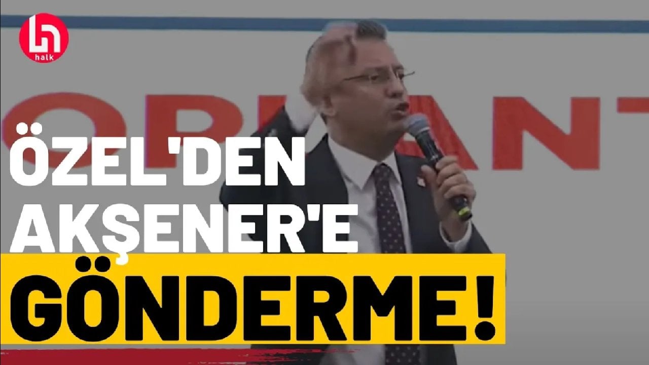 Özel, Akşener'e gönderme yaptı: Bizim işimiz muhalefetle kavga etmek değil!