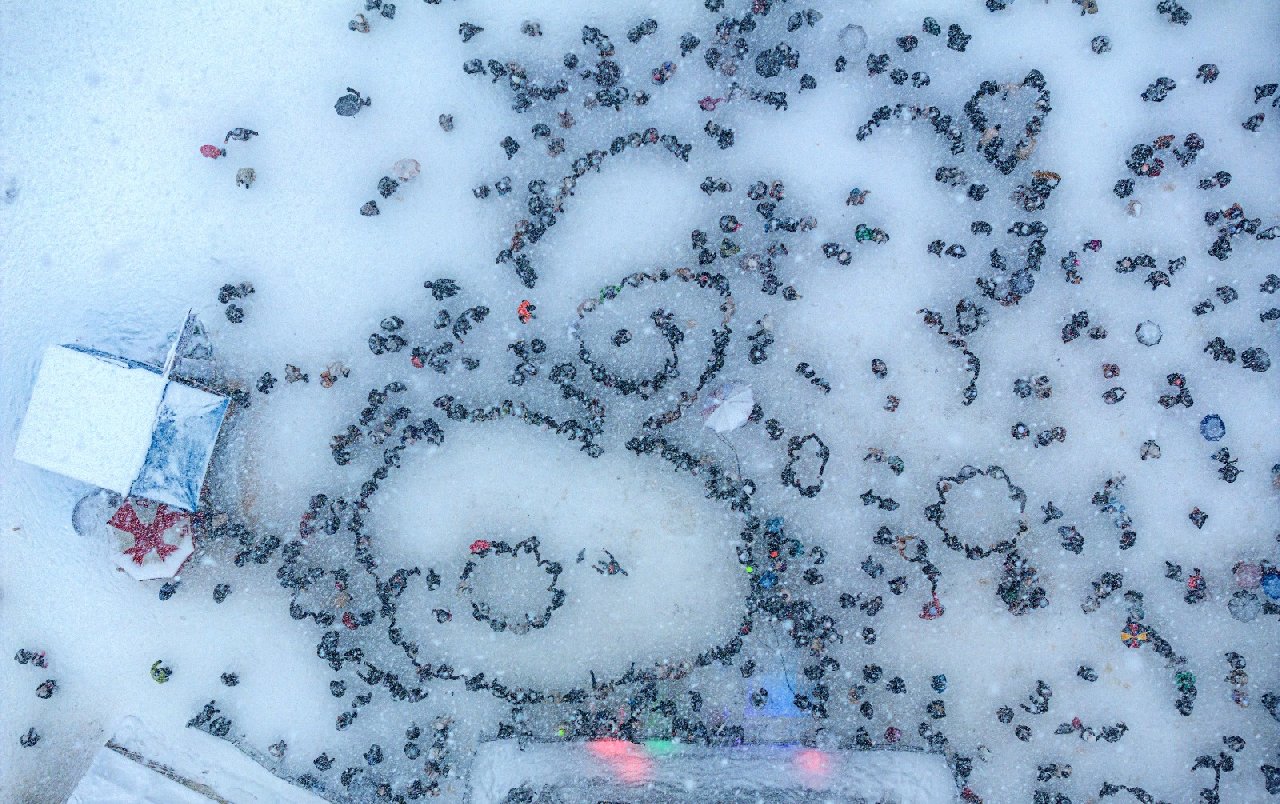 Kar Festivali'nden Renkli Görüntüler