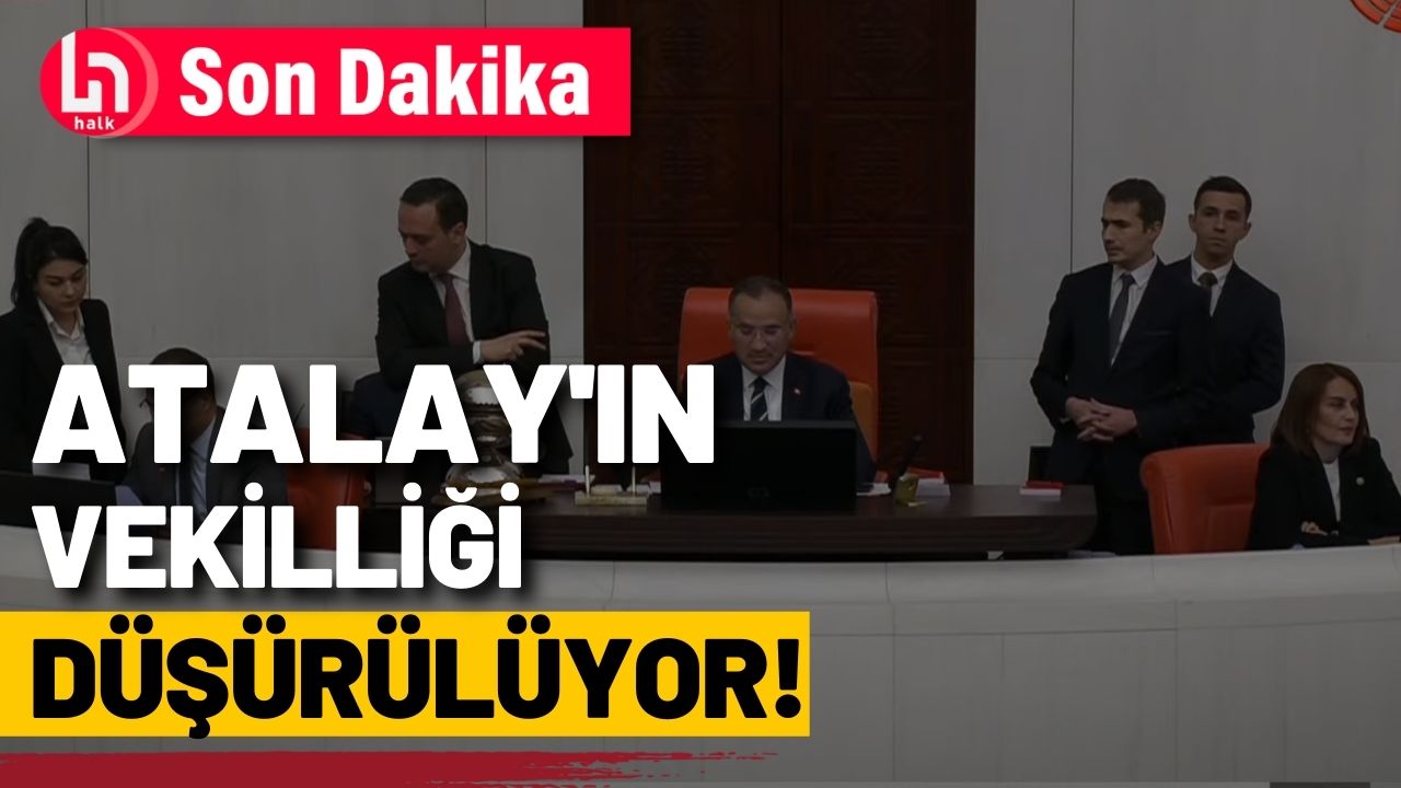 SON DAKİKA! Can Atalay'ın vekilliği düşürülüyor, karar Meclis'te okunuyor!