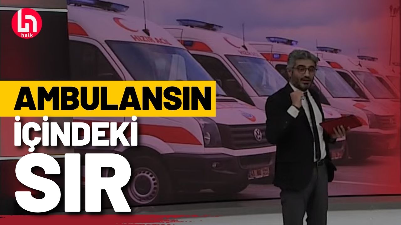 Barış Pehlivan çok konuşulacak ambulans dosyasını Halk TV'de anlattı!