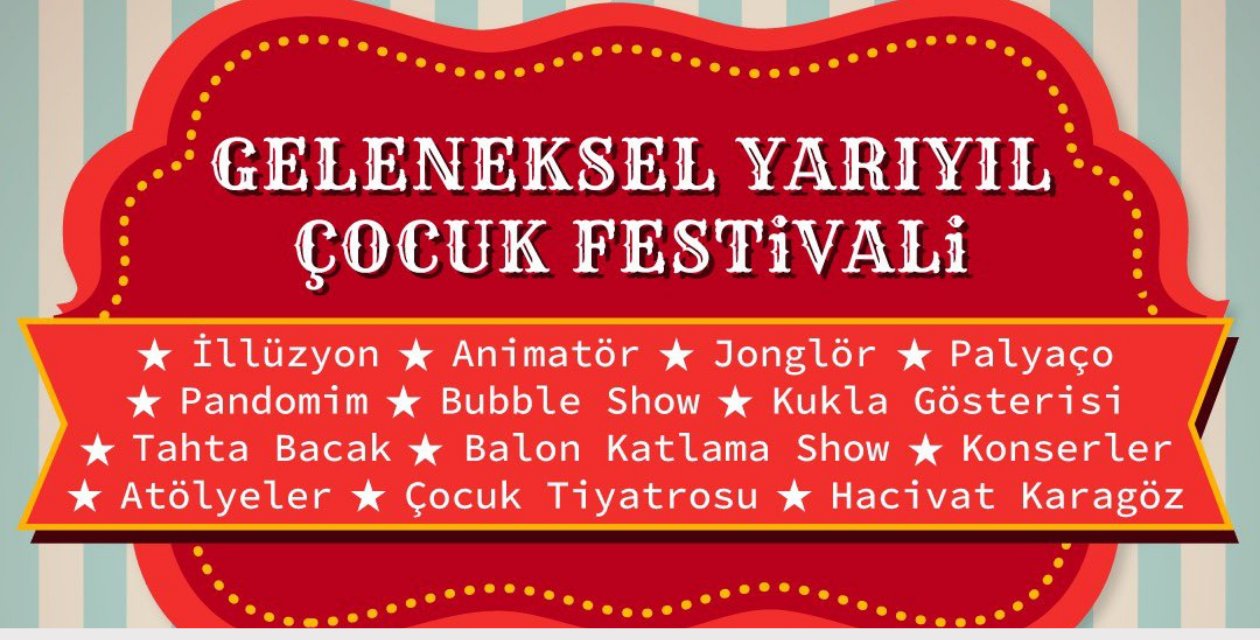 Ankara Büyükşehir Belediyesi Çocukları Yarıyıl Tatilinin Son Haftasında Festivale Çağırıyor