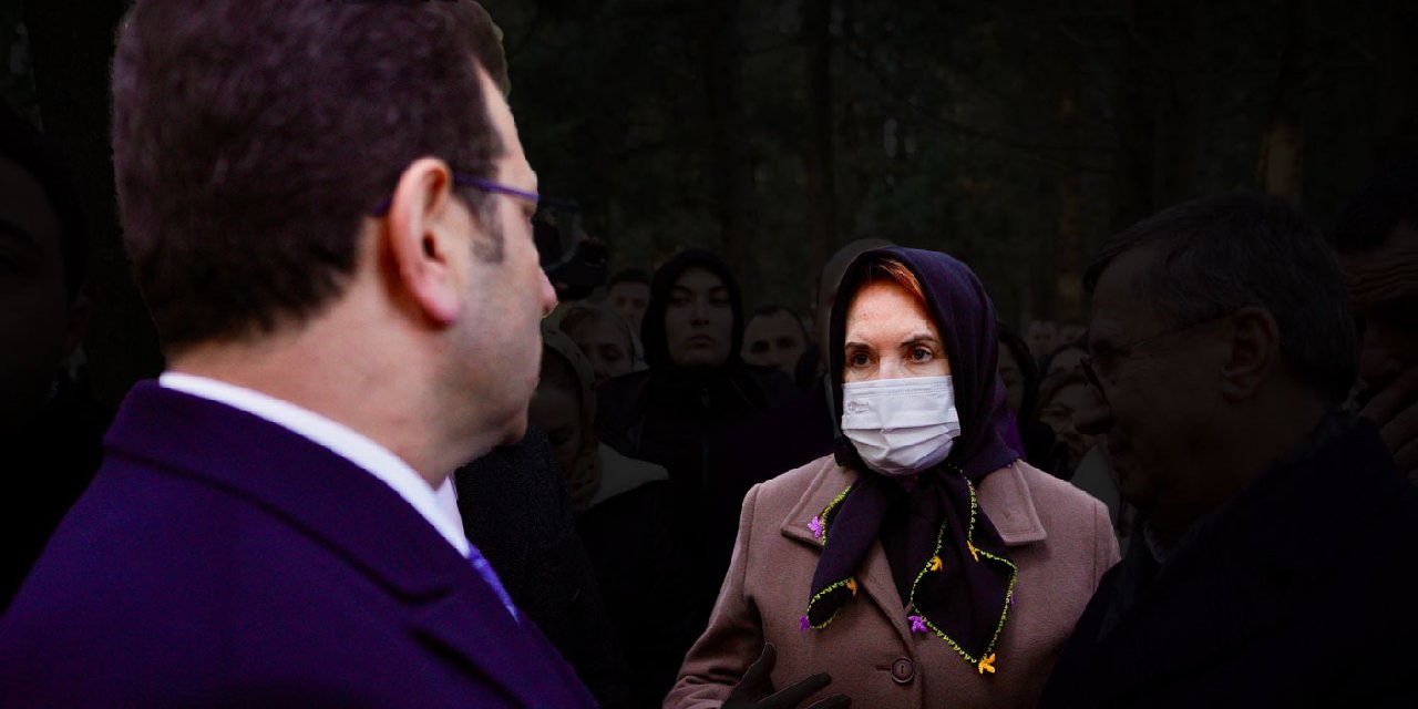 Ekrem İmamoğlu, Meral Akşener'in Ablasının Cenazesinde