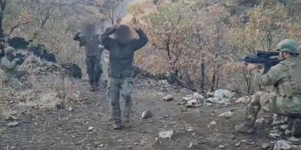 2 PKK'lı Terörist Teslim Oldu